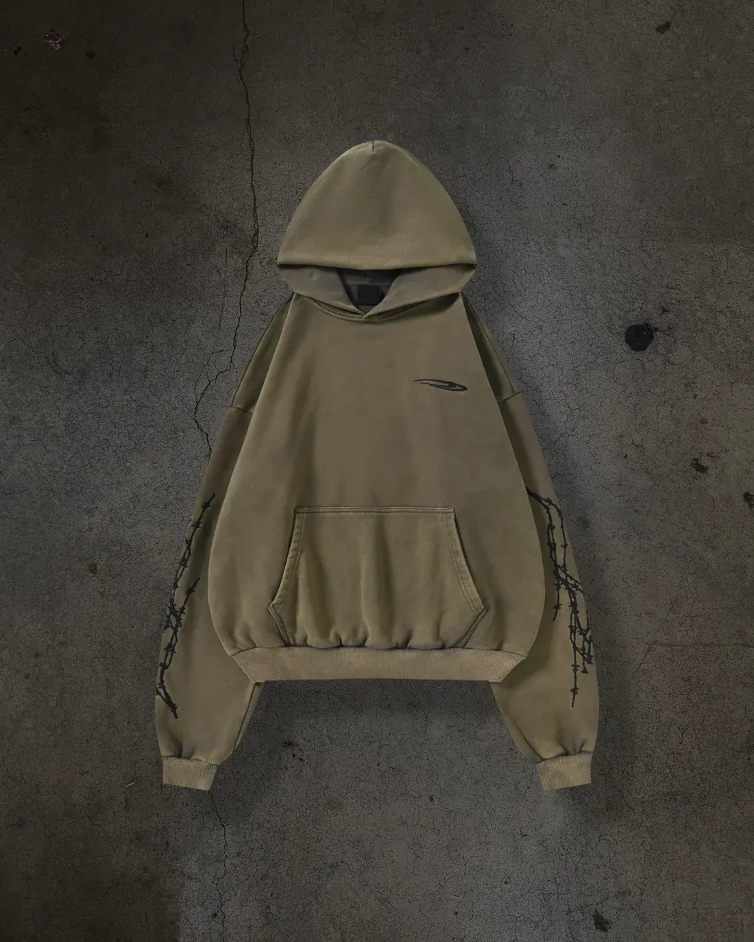 Ditch LA Hoodies Athletic Barbed Pullover (Ash) Ditch LA Hoodies Athletic Barbed Pullover (Ash)