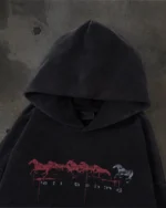 Ditch LA Hoodies Racehorse Pullover (Coal) (1)
