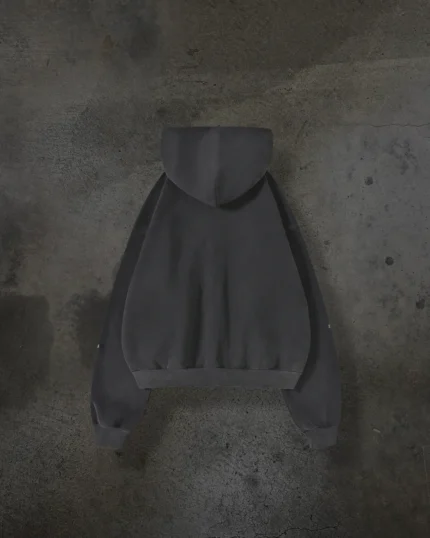 Ditch LA Hoodies Athletic Barbed Zipup (Coal) (1)